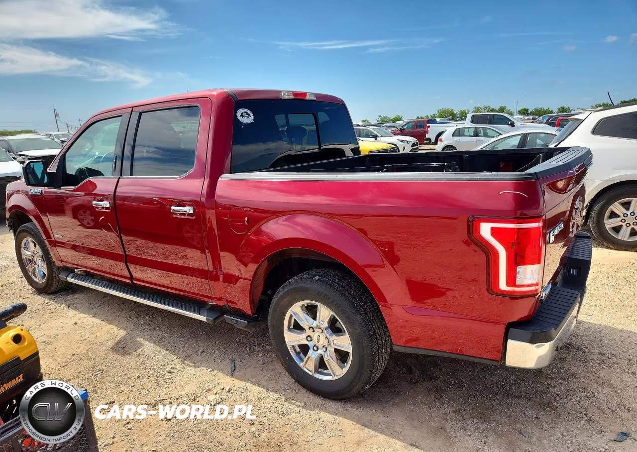 2015 Ford F150 Supercrew VIN:1FTEW1CP1FFC92847 - 2