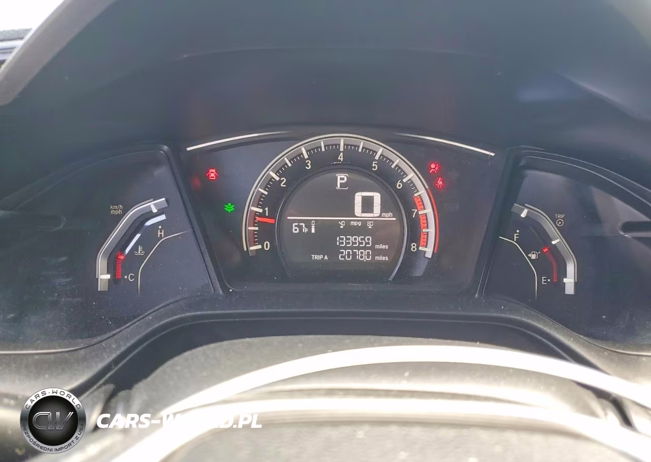 2018 Honda Civic Lx VIN:SHHFK7H25JU431289 - 9