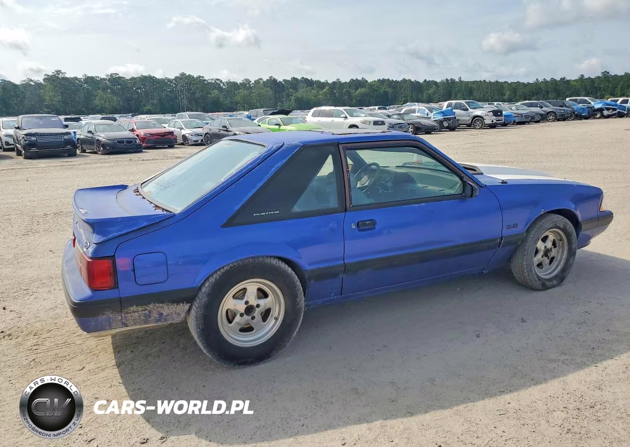 1989 Ford Mustang Lx VIN:1FABP41E9KF187153 - 3