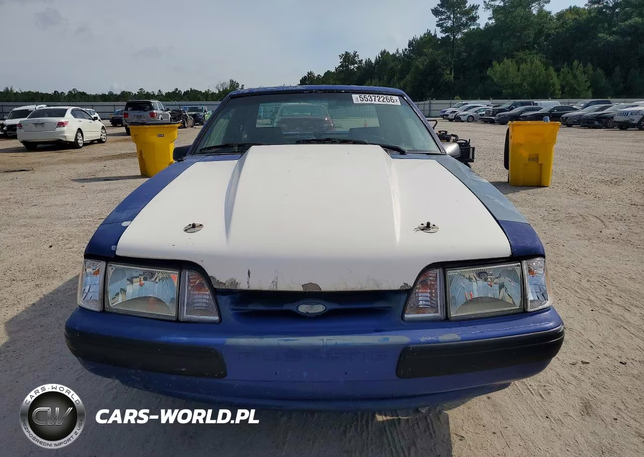 1989 Ford Mustang Lx VIN:1FABP41E9KF187153 - 5