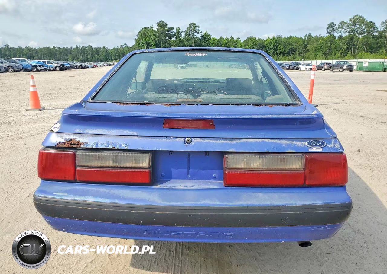 1989 Ford Mustang Lx VIN:1FABP41E9KF187153 - 6