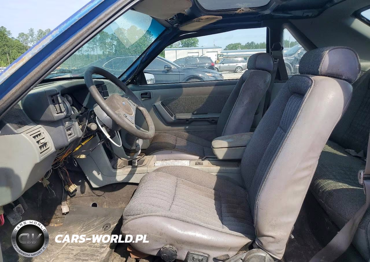 1989 Ford Mustang Lx VIN:1FABP41E9KF187153 - 7