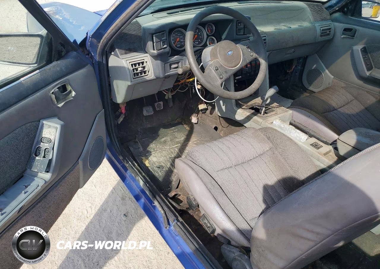 1989 Ford Mustang Lx VIN:1FABP41E9KF187153 - 8