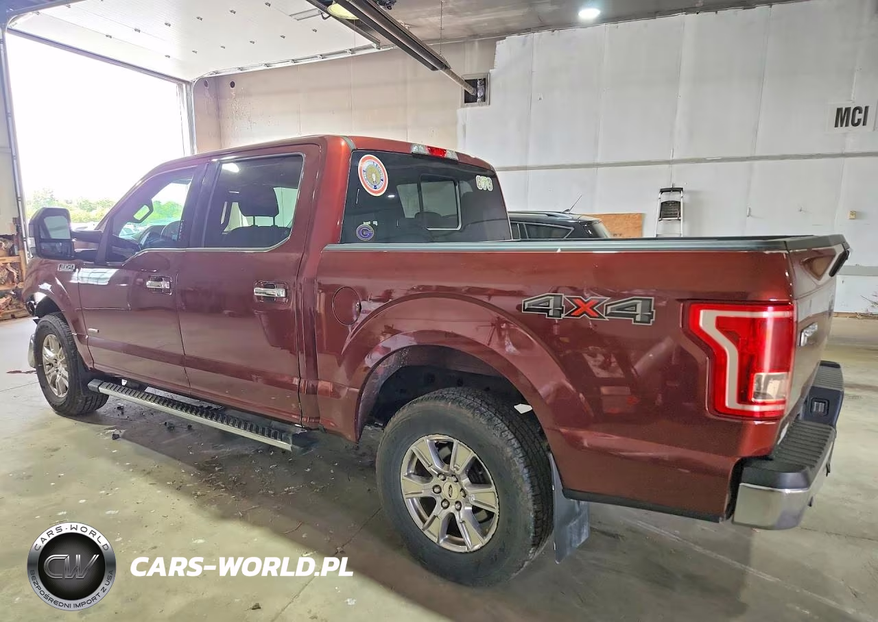 2016 Ford F150 Supercrew VIN:1FTEW1EG3GKF94551 - 2
