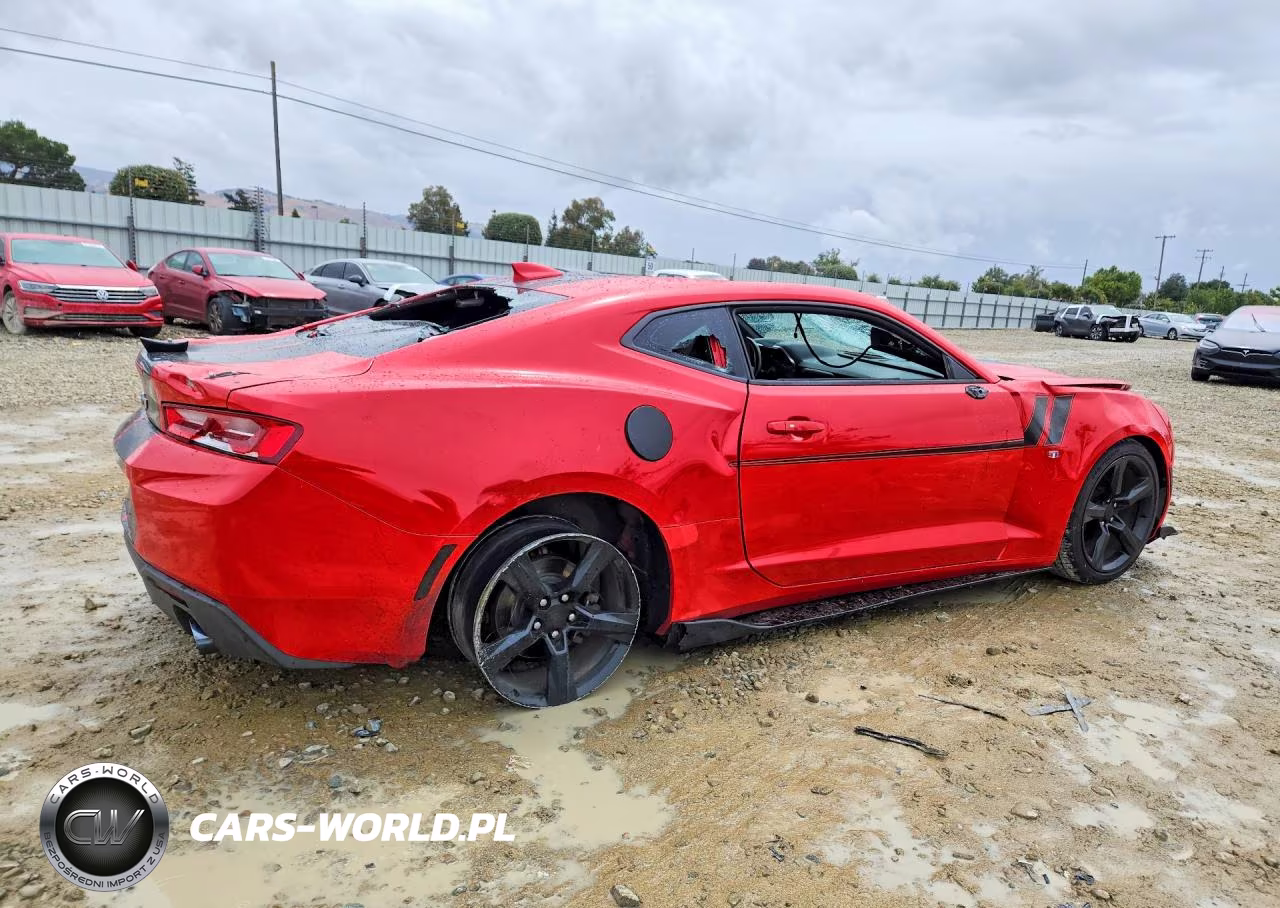 2018 Chevrolet Camaro Lt VIN:1G1FB1RS0J0177401 - 3