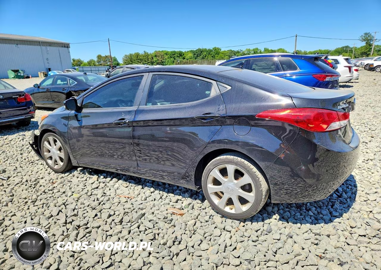 2012 Hyundai Elantra Limited VIN:5NPDH4AE0CH102496 - 2