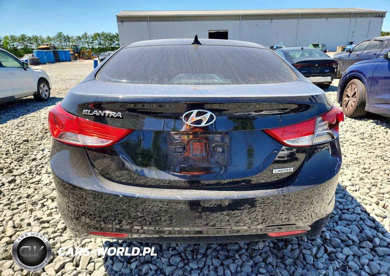2012 Hyundai Elantra Limited VIN:5NPDH4AE0CH102496 - 6