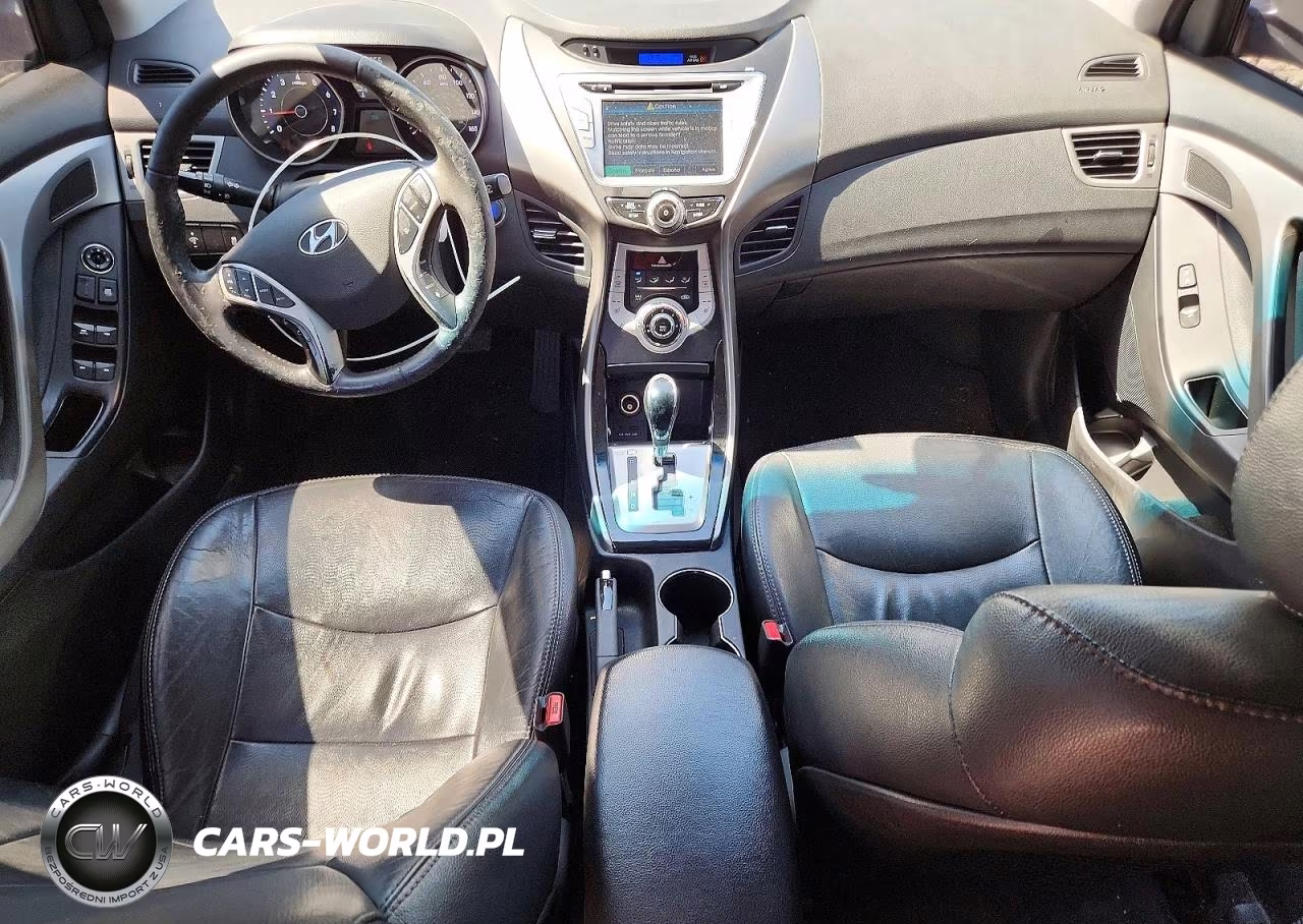 2012 Hyundai Elantra Limited VIN:5NPDH4AE0CH102496 - 8