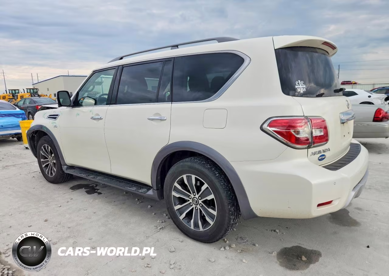 2018 Nissan Armada Sv VIN:JN8AY2NC9JX503325 - 2