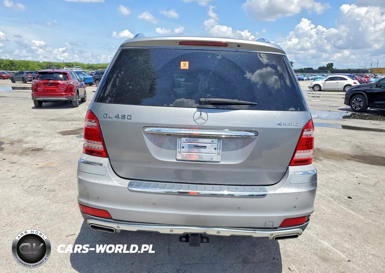 2012 Mercedes-Benz Gl 450 4Matic VIN:4JGBF7BE8CA785144 - 6