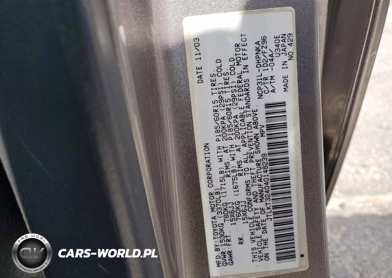 2004 Toyota Scion Xb VIN:JTLKT324040148239 - 13