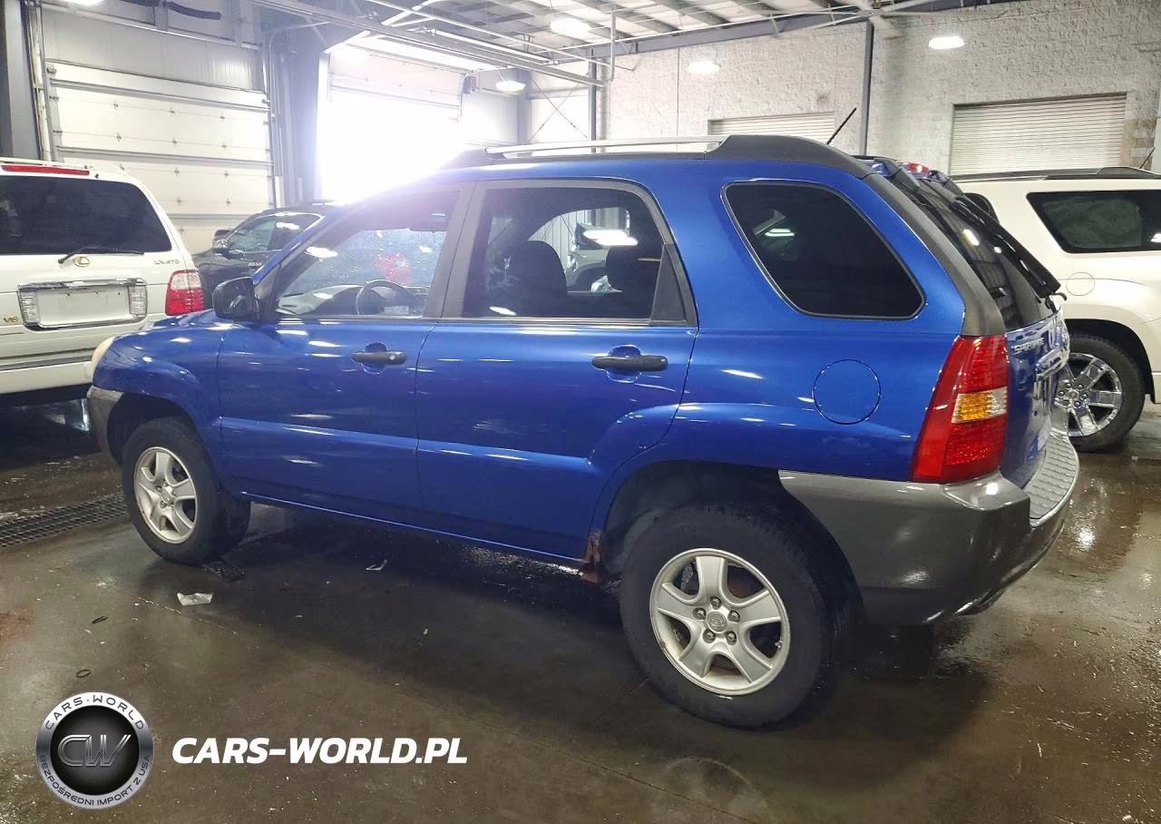 2008 Kia Sportage Lx VIN:KNDJF724387464964 - 2