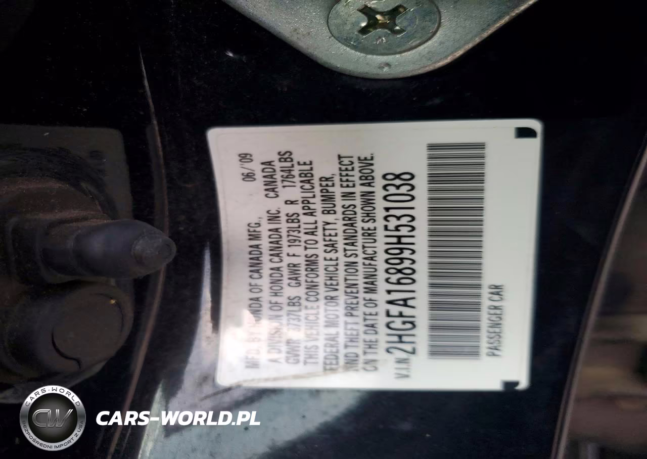2009 Honda Civic Ex VIN:2HGFA16899H531038 - 13