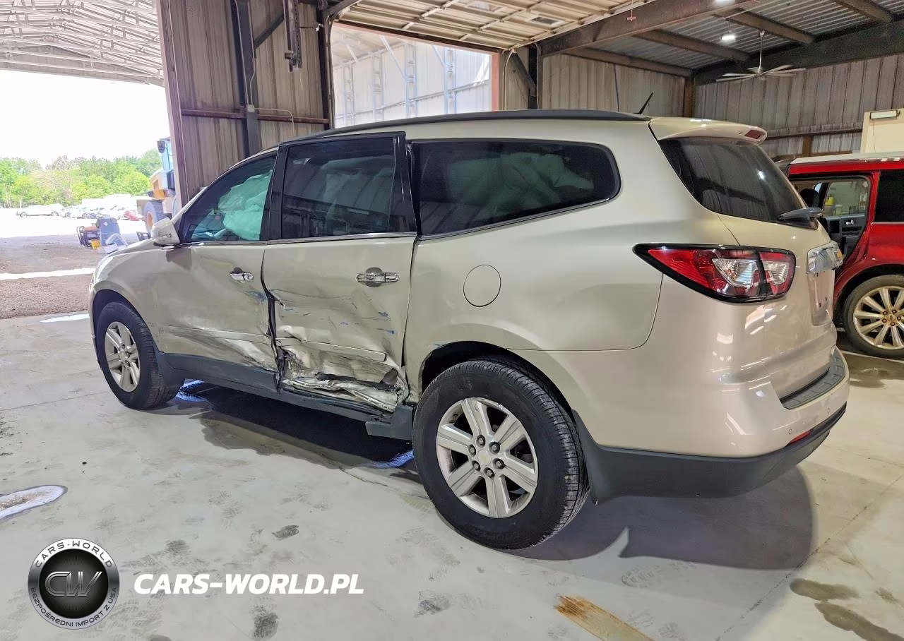 2013 Chevrolet Traverse Lt VIN:1GNKRGKD1DJ198070 - 2