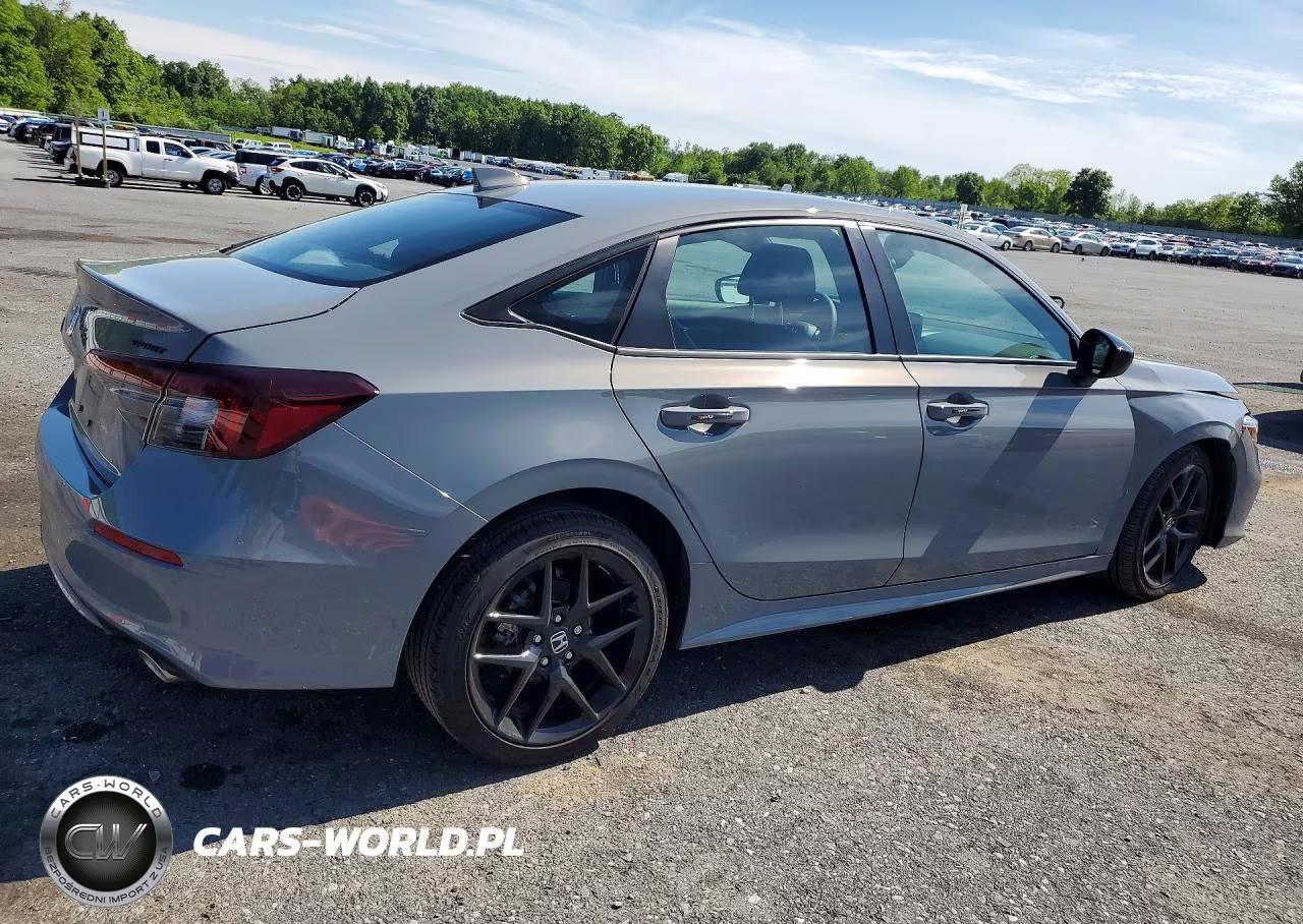 2026 Honda Civic Sport VIN:2HGFE2F58TH535346 - 3