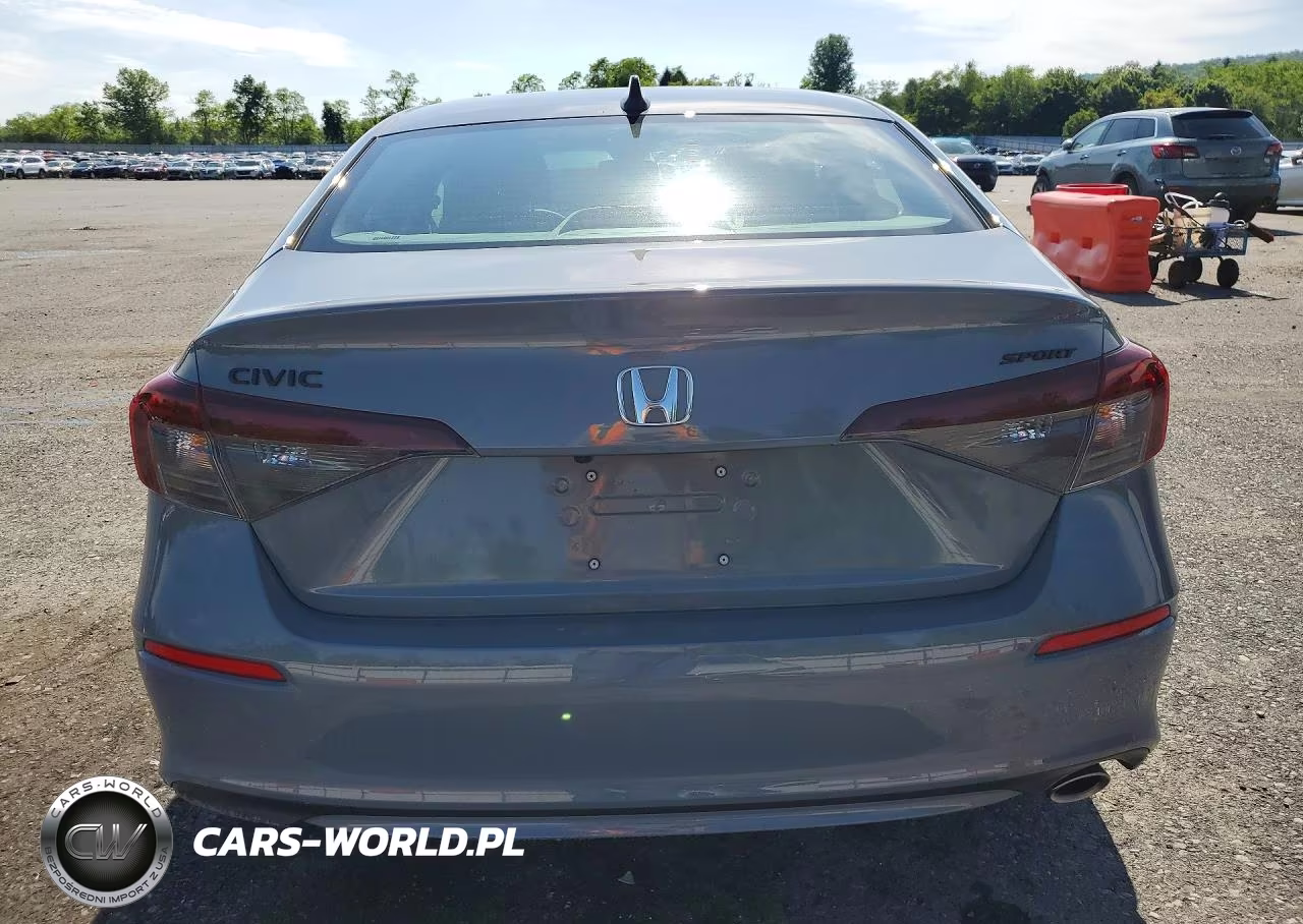 2026 Honda Civic Sport VIN:2HGFE2F58TH535346 - 6