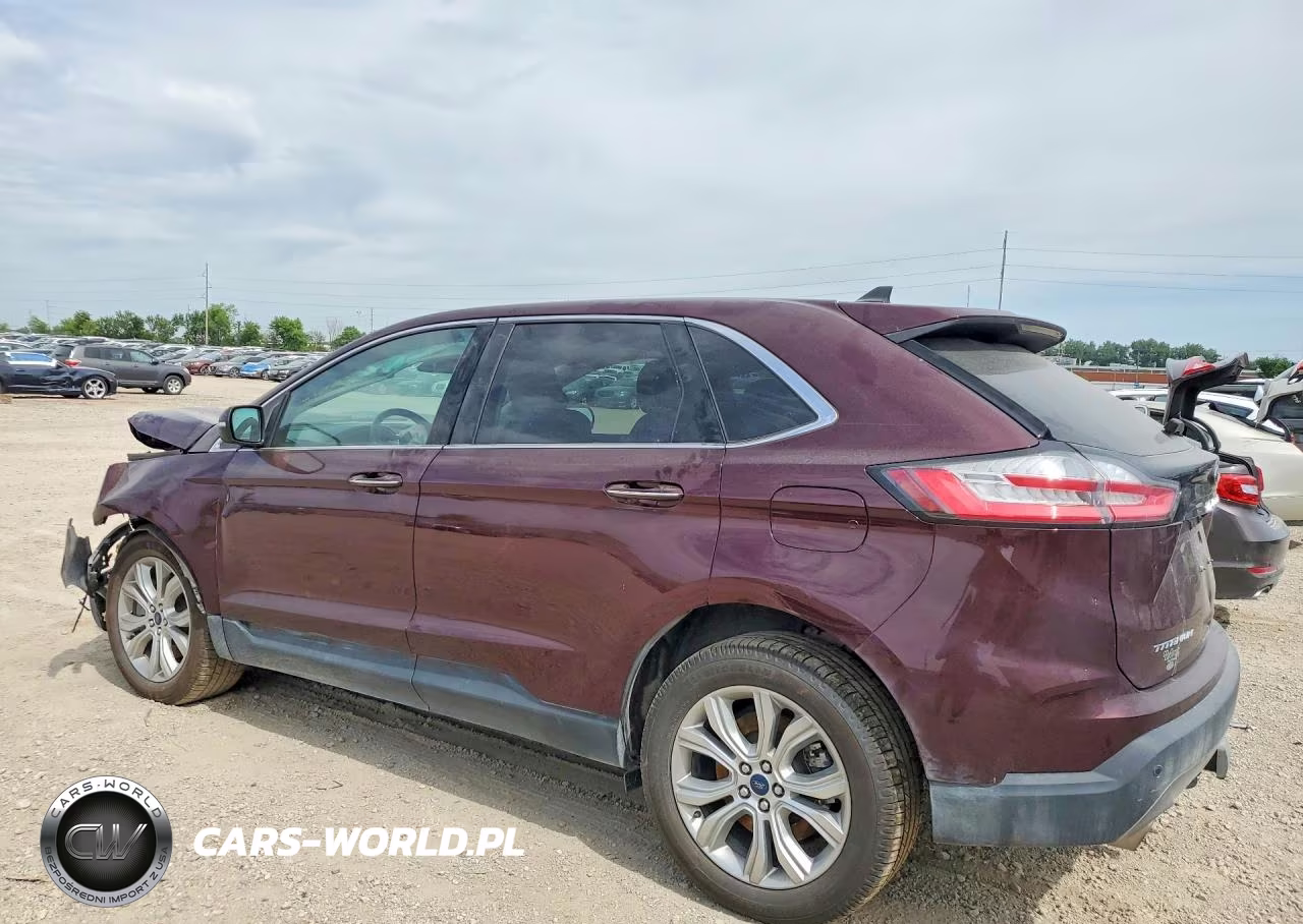 2022 Ford Edge Titanium VIN:2FMPK4K93NBA64837 - 2
