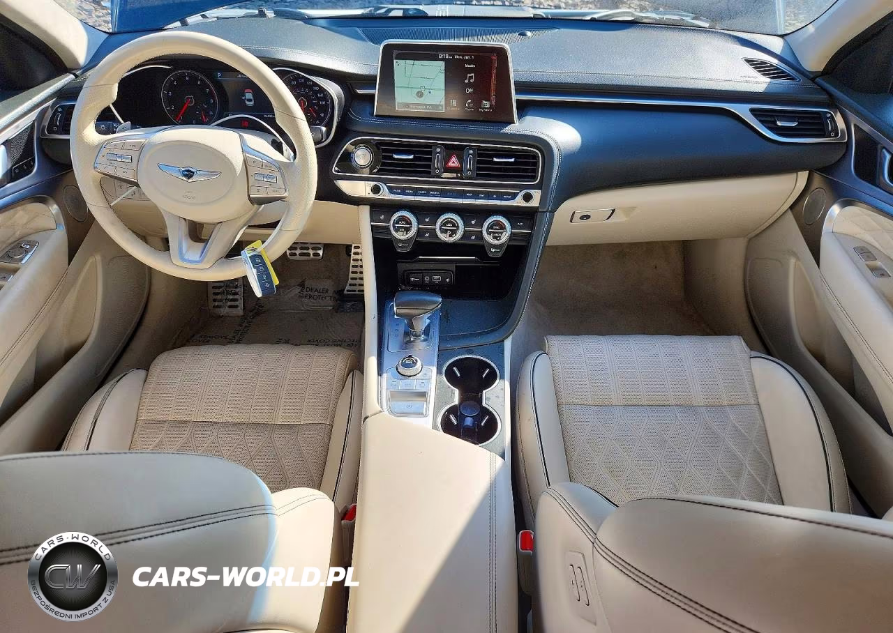 2019 Genesis G70 3.3T Design Edition VIN:KMTG34LEXKU020127 - 8