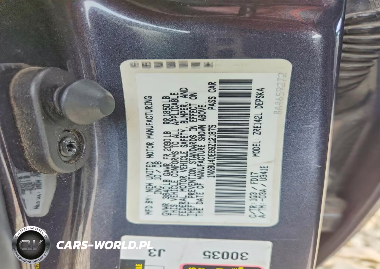 2009 Toyota Corolla S VIN:1NXBU40E69Z121875 - 12