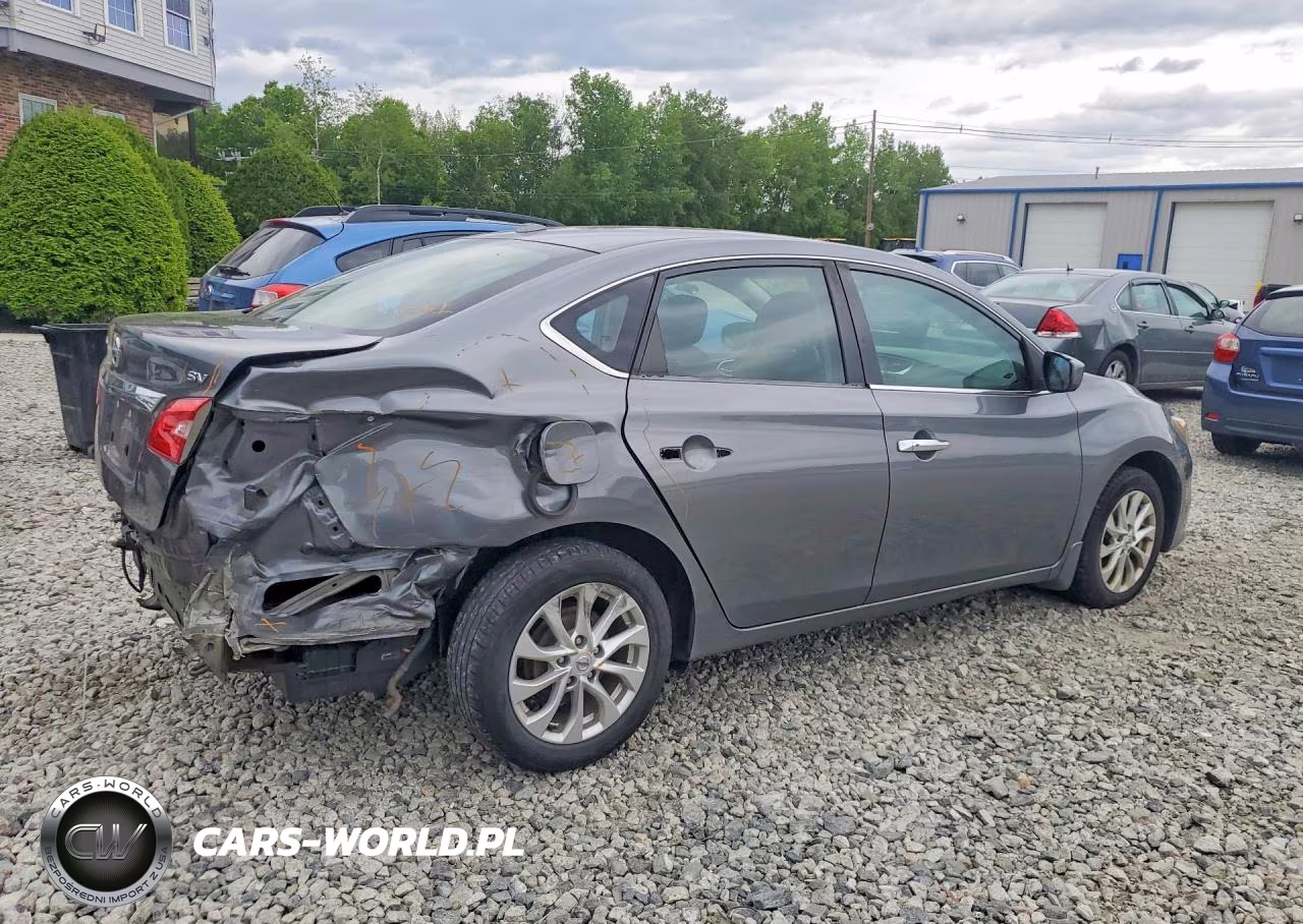 2018 Nissan Sentra Sv VIN:3N1AB7AP5JY337325 - 3