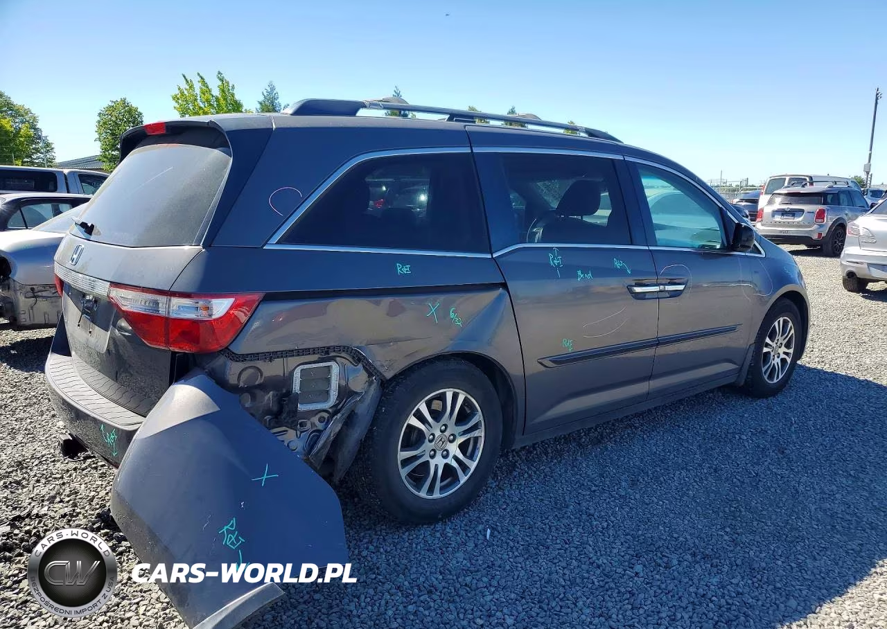 2012 Honda Odyssey Ex VIN:5FNRL5H40CB144897 - 3
