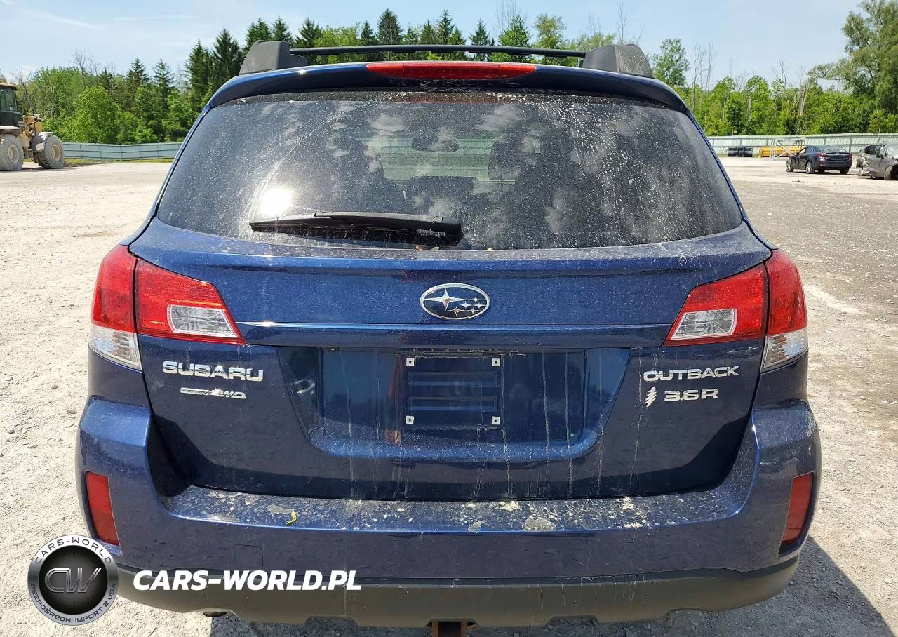 2011 Suba Outback 3.6R VIN:4S4BREGC2B2312755 - 3