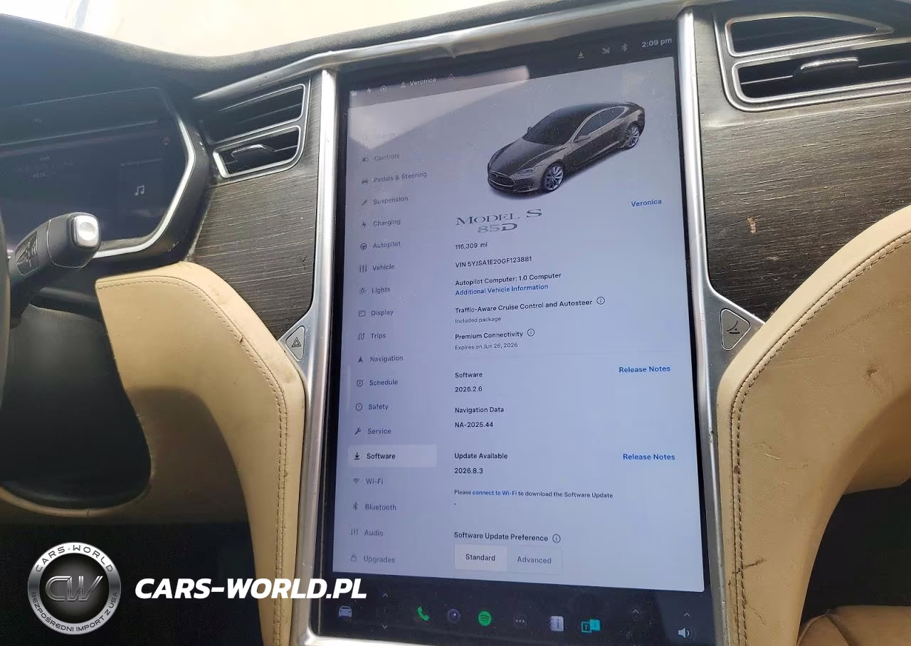 2016 Tesla Model S VIN:5YJSA1E20GF123881 - 9