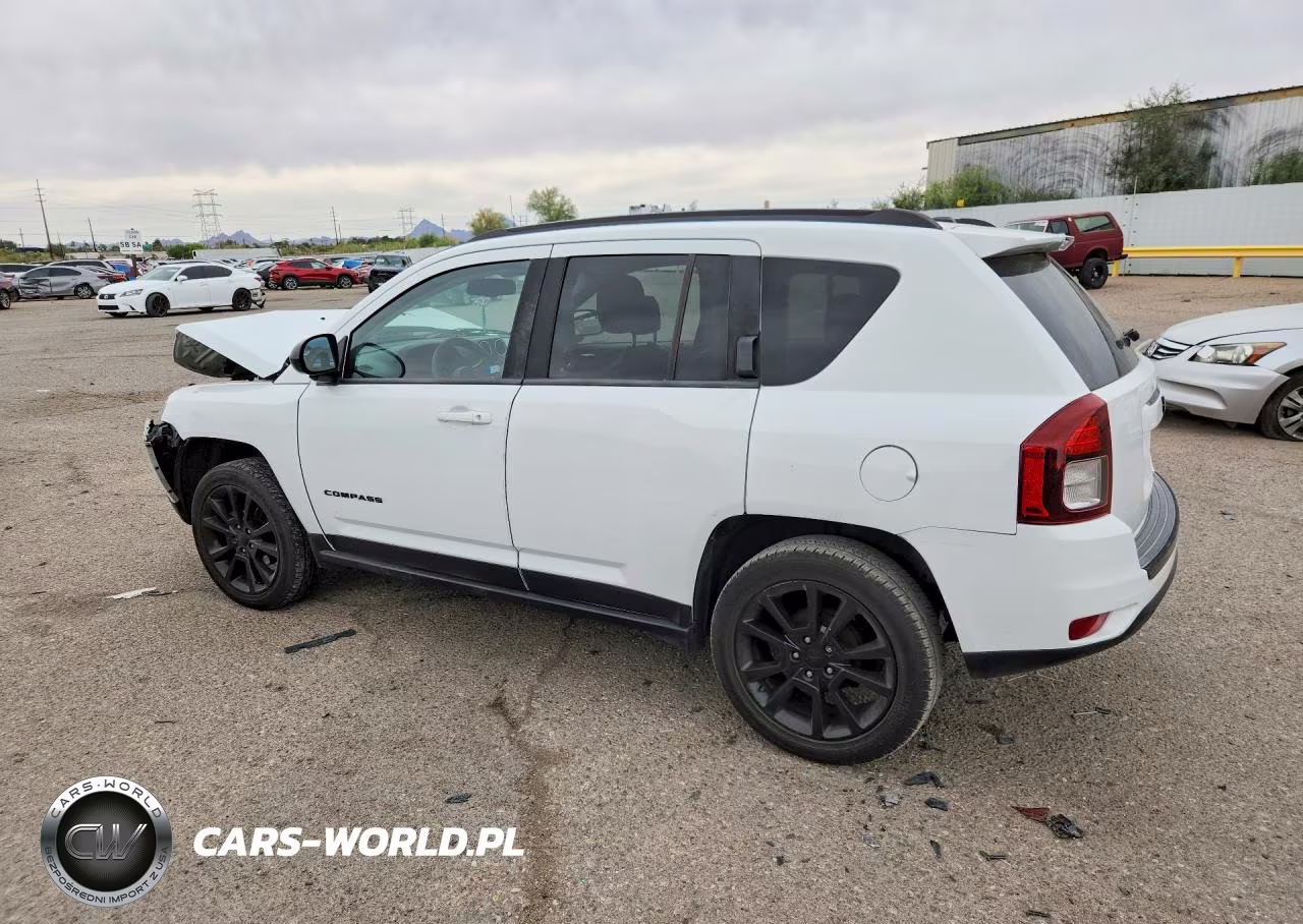 2014 Jeep Compass Sport VIN:1C4NJCBA7ED911582 - 2