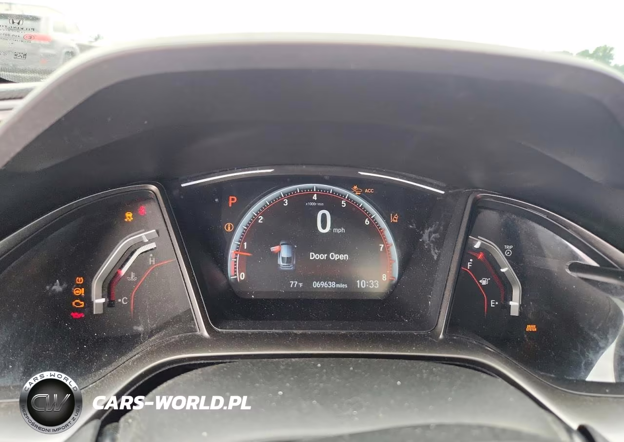 2019 Honda Civic Sport Touring VIN:SHHFK7H91KU407831 - 9