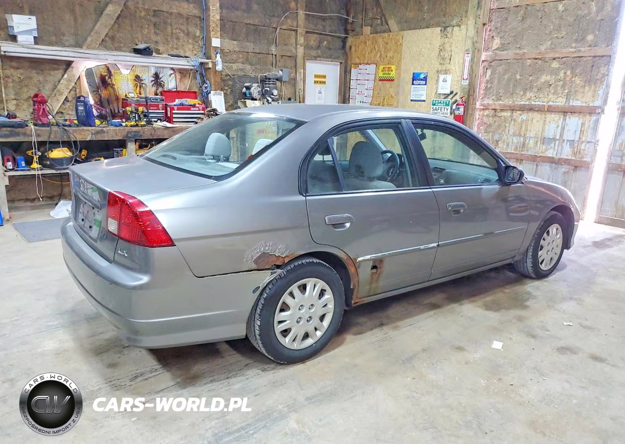 2005 Honda Civic Lx VIN:2HGES16625H522344 - 3