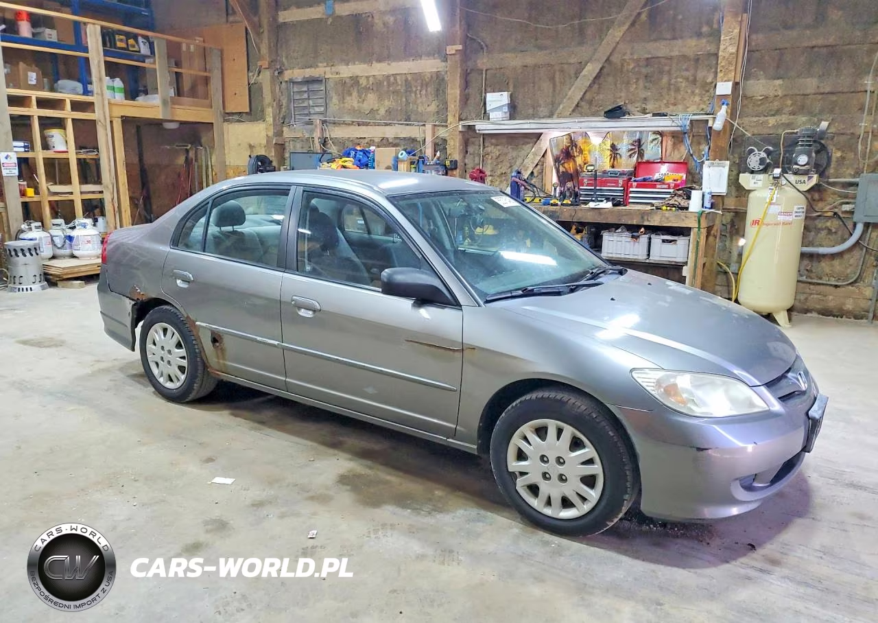 2005 Honda Civic Lx VIN:2HGES16625H522344 - 4