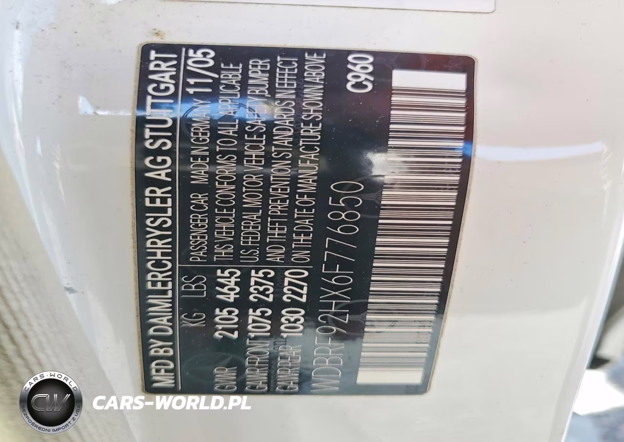 2006 Mercedes-Benz C 280 4Matic VIN:WDBRF92HX6F776850 - 12