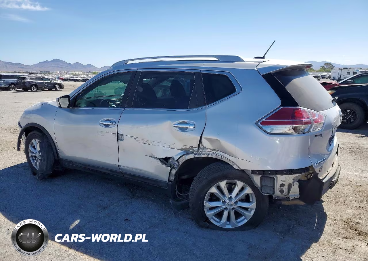 2016 Nissan Rogue Sv VIN:5N1AT2MN0GC738320 - 2
