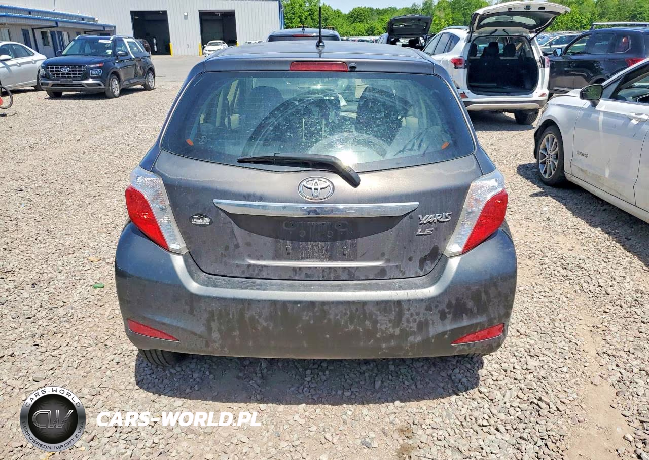2012 Toyota Yaris 5-Door Le VIN:JTDKTUD38CD537708 - 6