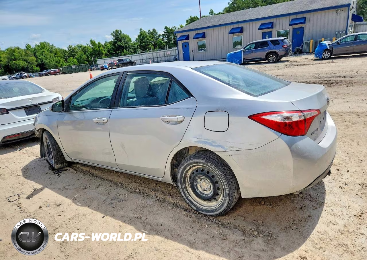 2016 Toyota Corolla Le VIN:5YFBURHE3GP458620 - 2