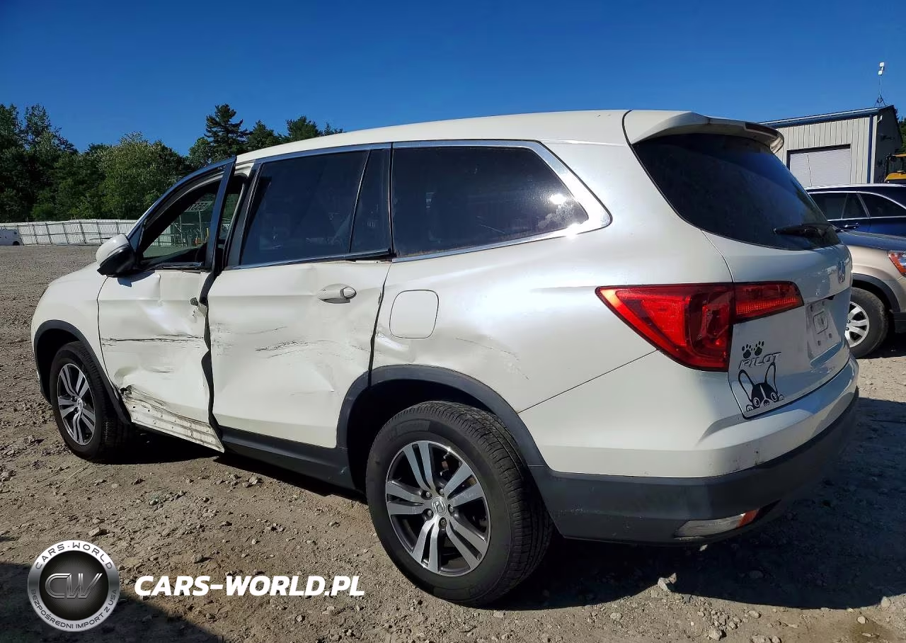 2017 Honda Pilot Exl VIN:5FNYF6H50HB072401 - 2