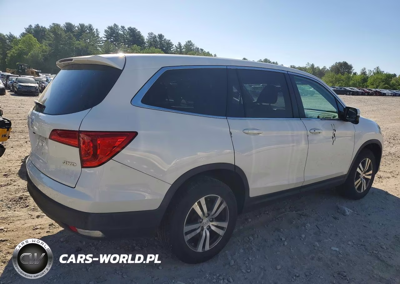 2017 Honda Pilot Exl VIN:5FNYF6H50HB072401 - 3