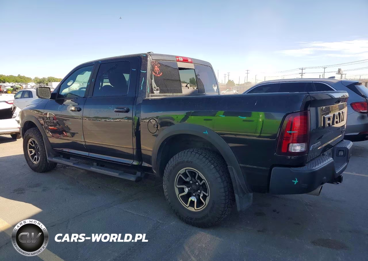 2016 Ram 1500 Rebel VIN:1C6RR7YT9GS387349 - 2