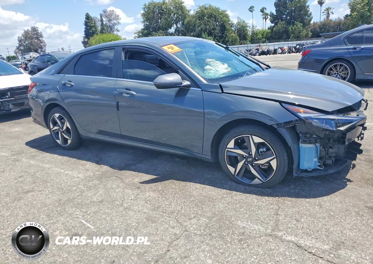 2023 Hyundai Elantra Limited VIN:KMHLN4AJ5PU091844 - 4