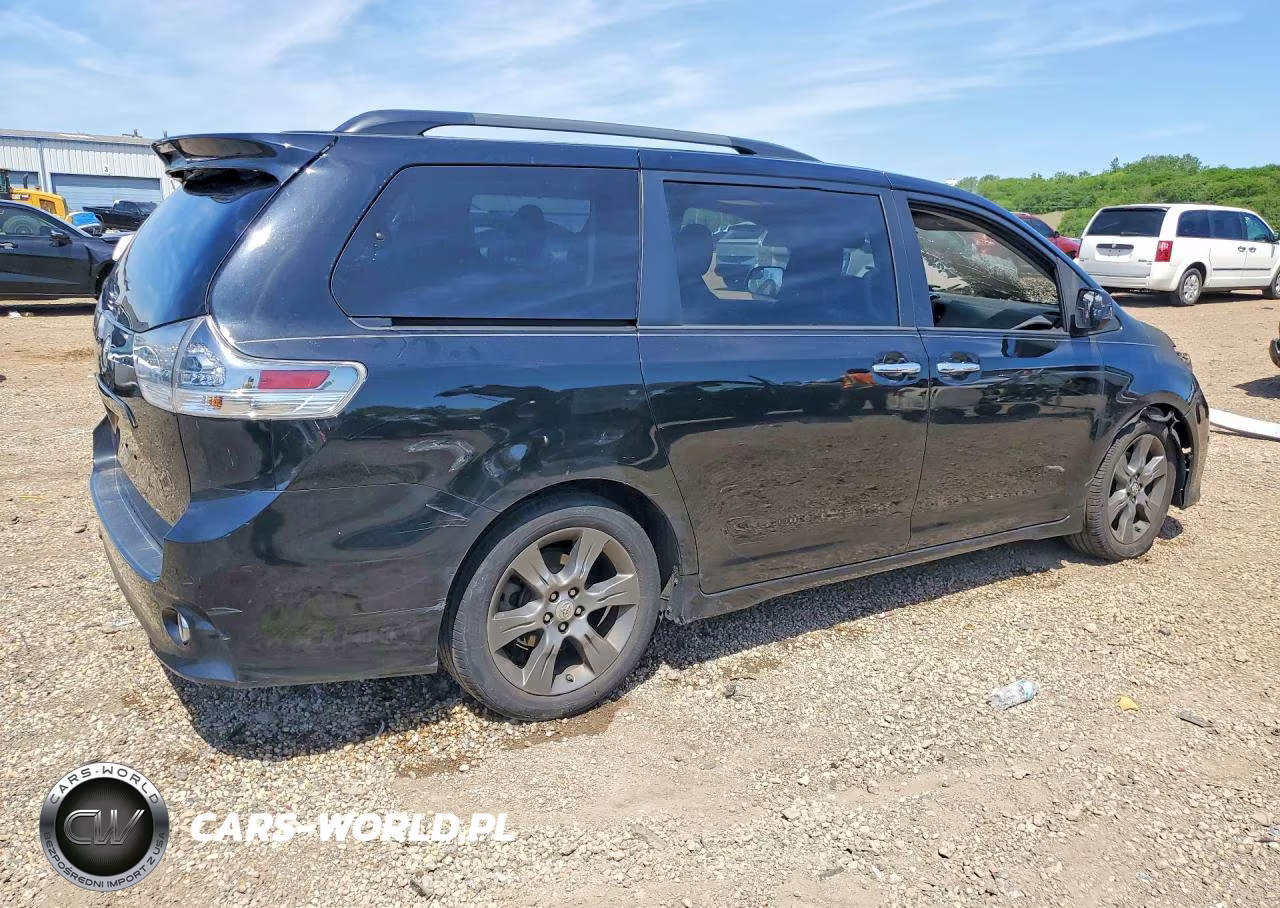 2015 Toyota Sienna Sport VIN:5TDXK3DC0FS597879 - 3