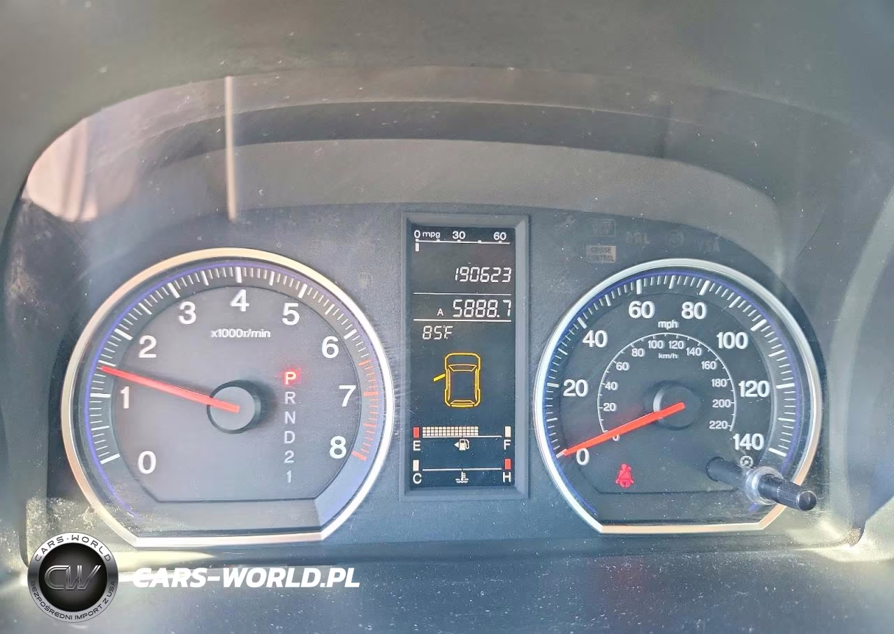 2009 Honda Cr-V Ex VIN:JHLRE48559C011056 - 9