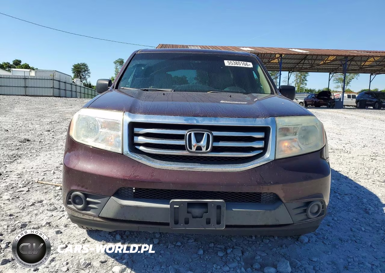 2015 Honda Pilot Lx VIN:5FNYF3H29FB016510 - 5