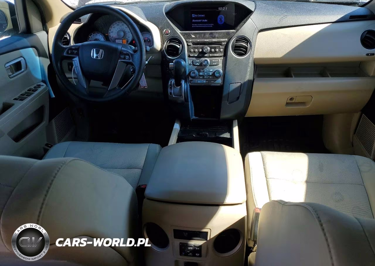 2015 Honda Pilot Lx VIN:5FNYF3H29FB016510 - 8