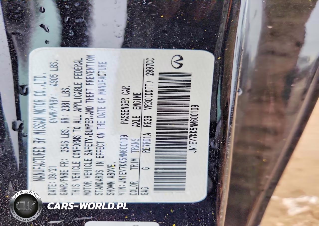 2022 Infiniti Q60 Luxe VIN:JN1EV7KK5NM600109 - 12