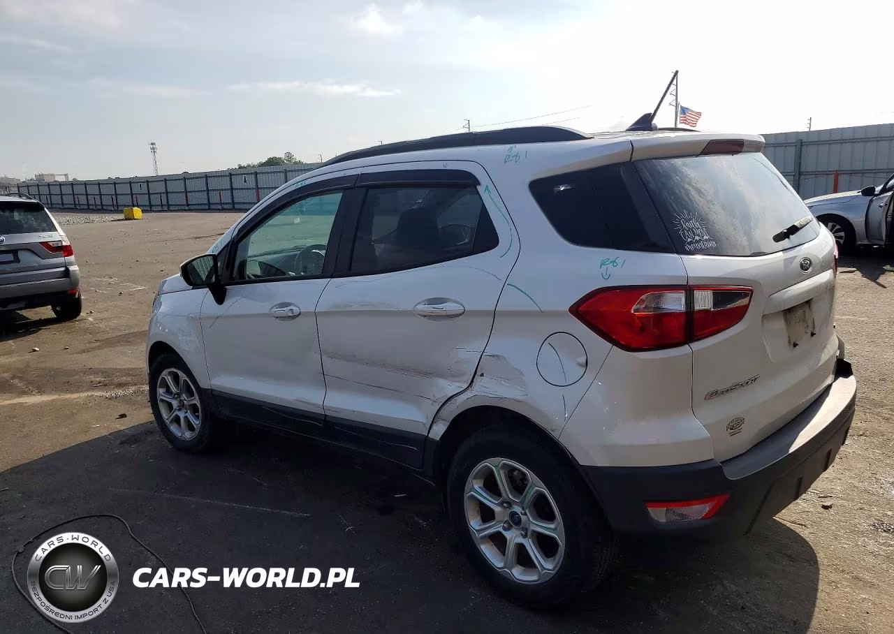 2018 Ford Ecosport Se VIN:MAJ3P1TE8JC184017 - 2
