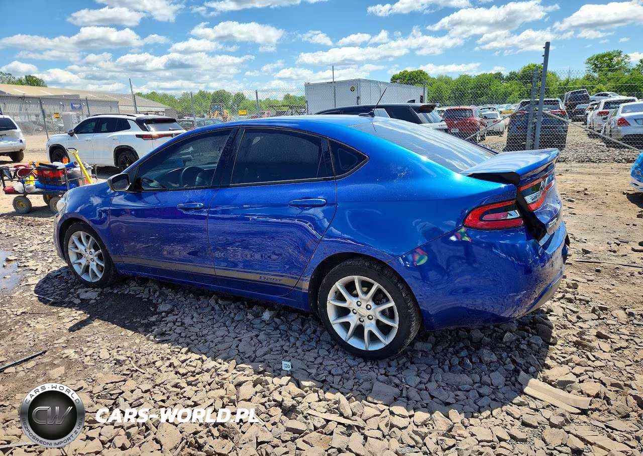 2013 Dodge Dart Sxt VIN:1C3CDFBA3DD233612 - 2
