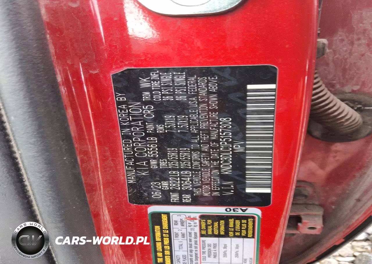 2023 Kia Ev6 Wind VIN:KNDC3DLC1P5157308 - 14
