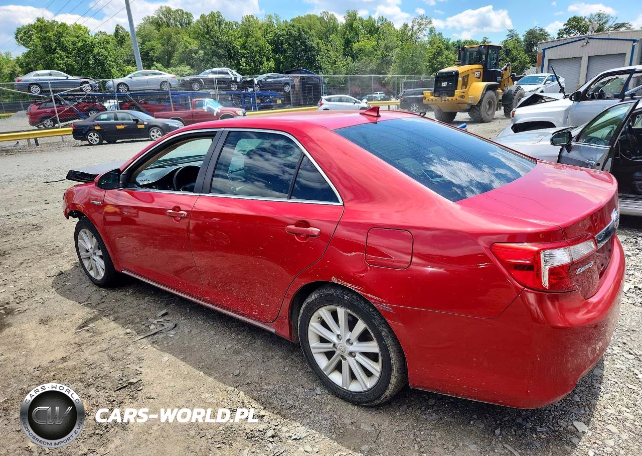 2012 Toyota Camry Hybrid Xle VIN:4T1BD1FK2CU051861 - 2