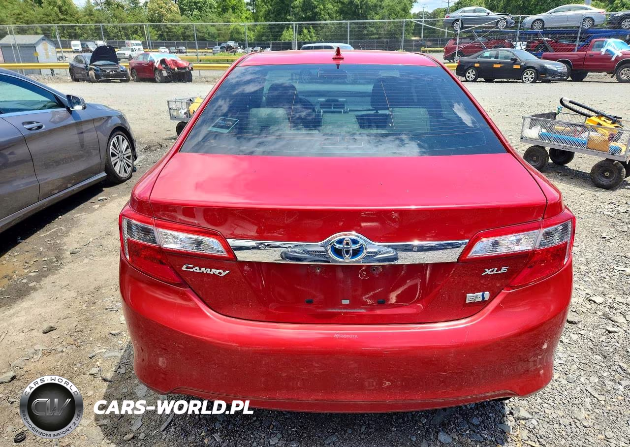 2012 Toyota Camry Hybrid Xle VIN:4T1BD1FK2CU051861 - 6