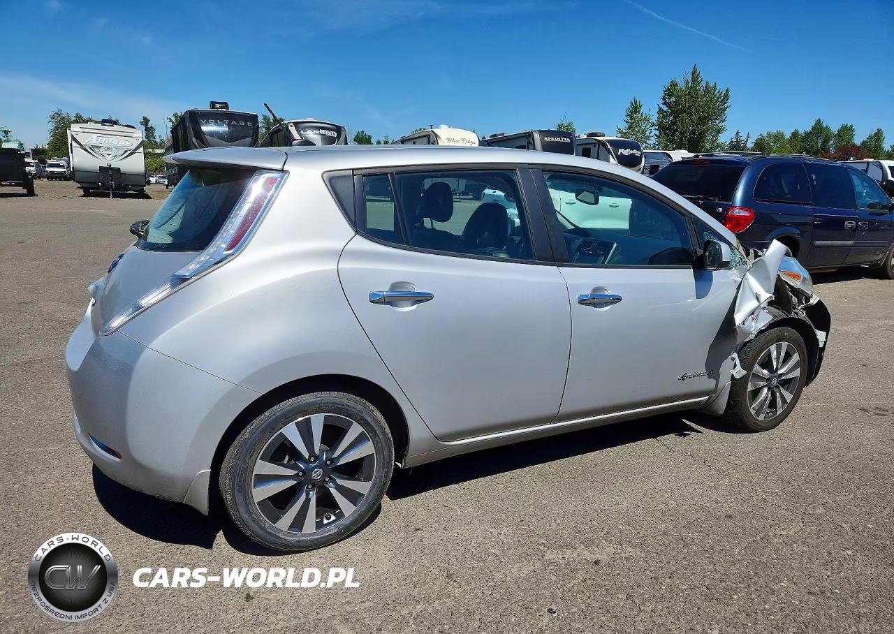 2017 Nissan Leaf Sl VIN:1N4BZ0CP1HC306017 - 3